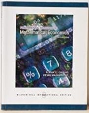 Fundamental methods of mathematical economics