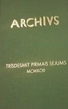 Archīvs