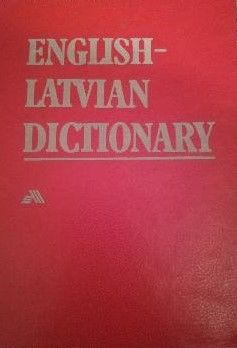 Angļu latviešu un latviešu angļu vārdnīca