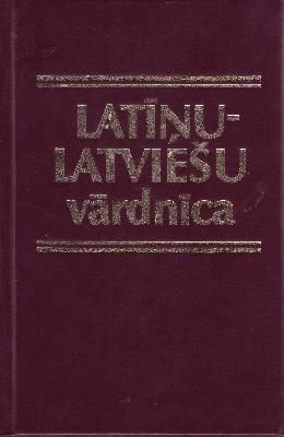 Latīņu-latviešu vārdnīca