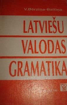 Latviešu valodas gramatika