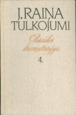 J. Raiņa tulkojumi 4