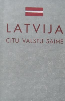 Latvija citu valstu saimē kulturāli saimniecisks apskats (1939)