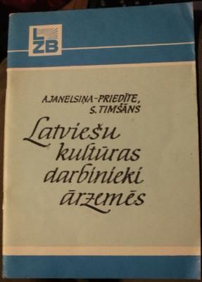 Latviešu kultūras darbinieki ārzemēs