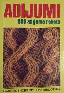 Adījumi. 800 adījuma rakstu