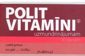 Politvitamīni uzmundrinājumam