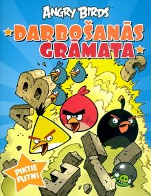 Angry birds darbošanās grāmata