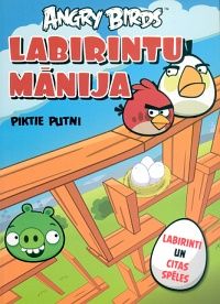 Angry birds labirintu mānija