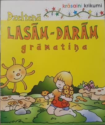 Dzeltenā lasām-darām grāmatiņa