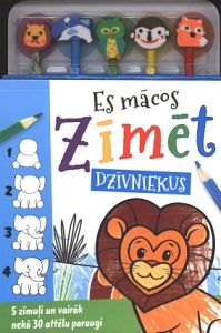 Es mācos zīmēt dzīvniekus