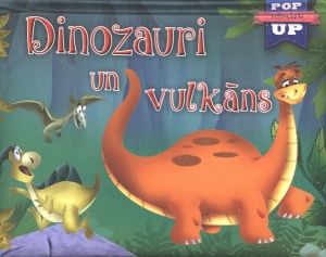 Dinozauri un vulkāns