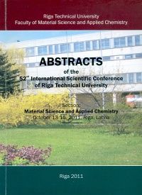 Abstracts of the 52nd International scientific conference of Riga Technical University
