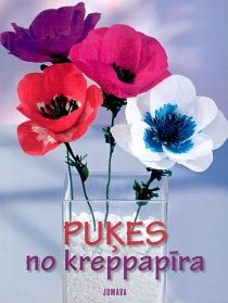 Puķes no kreppapīra