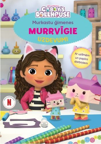 Gabby's Dollhouse. Murkastu ģimenes murrvīgie uzdevumi