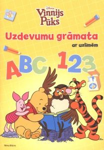 Vinnijs Pūks. Uzdevumu grāmata ar uzlīmēm