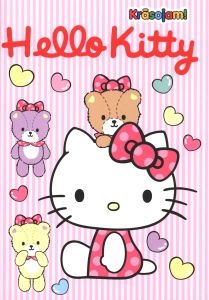 Hello Kitty. Krāsojam!