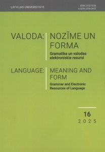 Valoda: nozīme un forma