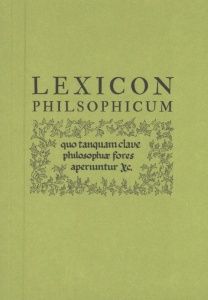 Lexicon Philosophicum