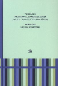 Psihologu profesionālā darbība Latvijā
