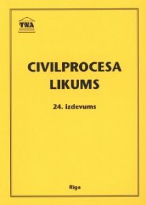 Civilprocesa likums ar grozījumiem, kas izsludināti līdz 2021. gada 23. decembrim