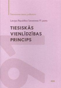 Tiesiskās vienlīdzības princips