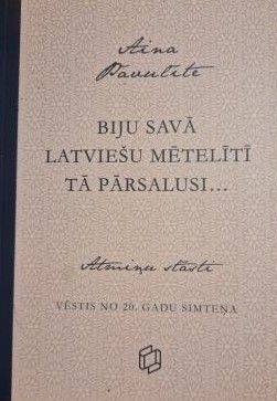 Biju savā latviešu mētelītī tā pārsalusi...