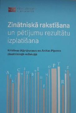Zinātniskā rakstīšana un pētījumu rezultātu izplatīšana