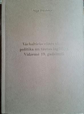Vācbaltiešu elites skolu politika un tautas izglītība Vidzemē 19. gadsimtā