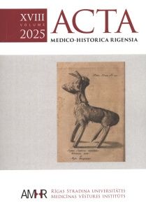 Acta medico-historica Rigensia