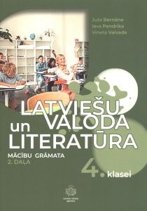 Latviešu valoda un literatūra 4. klasei. Mācību grāmata 2. daļa
