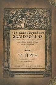 Vēstules romiešiem skaidrojums, ko kistrinietis Andreass Knopkens ir priekšlasījis livoniešiem Rīgā, kur viņš ir draudzes gans