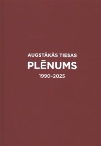 Augstākās tiesas Plēnums 1990-2025