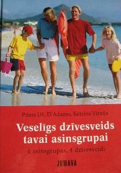 Veselīgs dzīvesveids tavai asinsgrupai