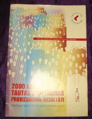 2000. gada tautas skaitīšanas provizoriskie rezultāti