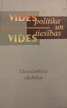 Vides politika un vides tiesības
