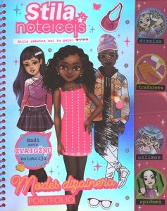 Stila noteicējs. Modes dizainera portfolio