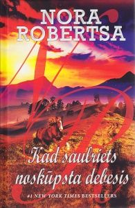 Kad saulriets noskūpsta debesis