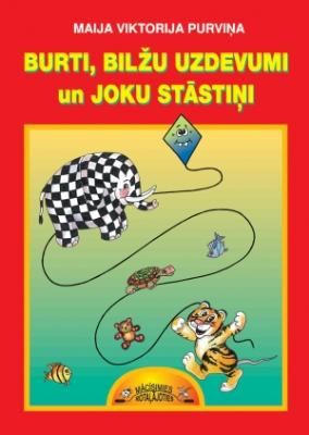 Burti, bilžu uzdevumi un joku stāstiņi