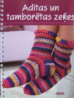 Adītas zeķes, veselīgas dzijas zeķes, tamborētas zeķes