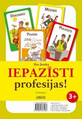 Iepazīsti profesijas! Mācību materiāls bērniem