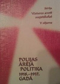 Polijas ārējā politika 1918.-1937. gadā