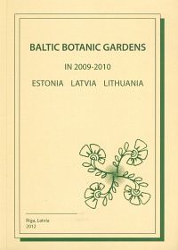 Baltic Botanic Gardens in 2009-2010