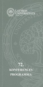 72. konferences programma