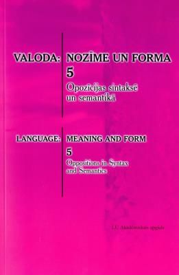 Valoda: nozīme un forma