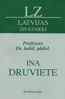 Profesore Dr. habil. philol. Ina Druviete