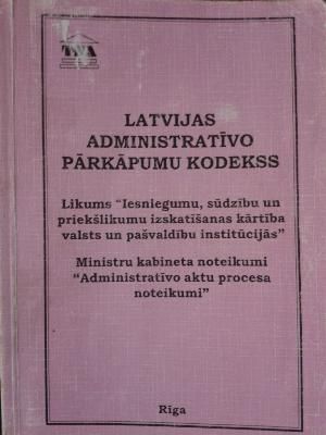 Latvijas administratīvo pārkāpumu kodekss