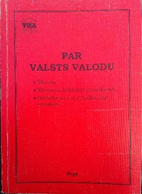 Par valsts valodu