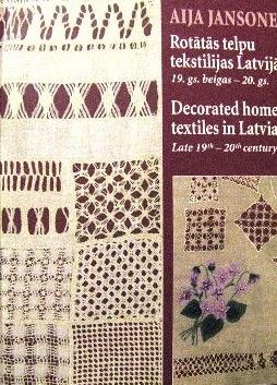 Rotātās telpu tekstilijas Latvijā, 19. gs. beigas - 20. gs.