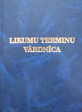 Likumu terminu vārdnīca