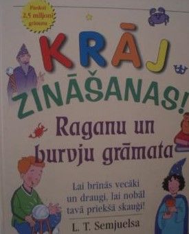 Krāj zināšanas! Raganu un burvju grāmata